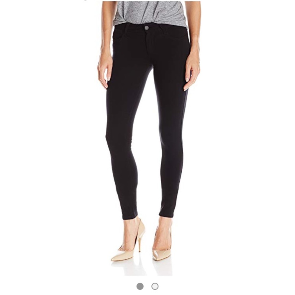 PAIGE black denim crop jeans size 26 - Picture 1 of 5